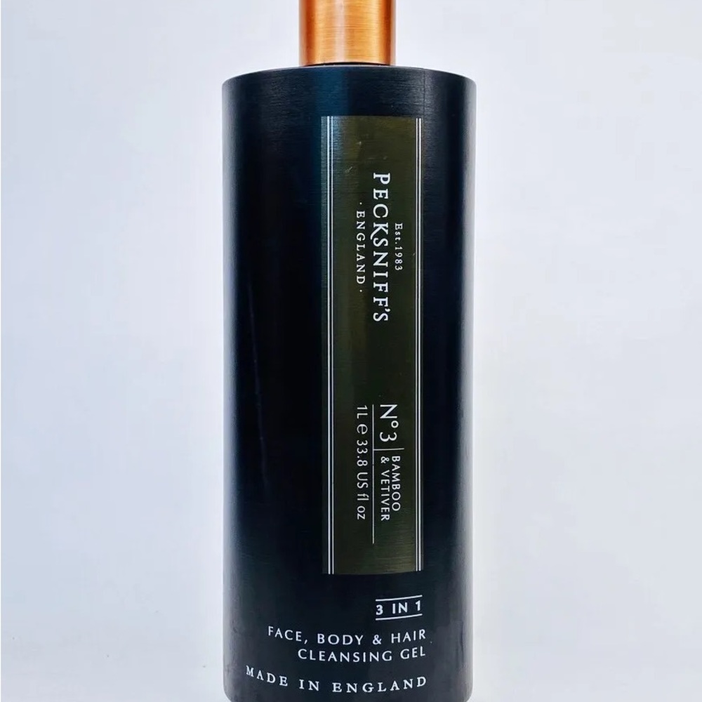PECKSNIFF'S (unisex) 3-in-1 Face Body & Hair Cleansing #3 Bamboo & Vetiver
